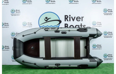 Лодка ПВХ RiverBoats RB 350 Киль + алюминиевый пол моторная